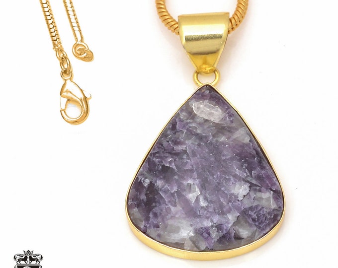 Amethyst Sage Pendant Necklaces & FREE 3MM Italian 925 Sterling Silver Chain GPH153