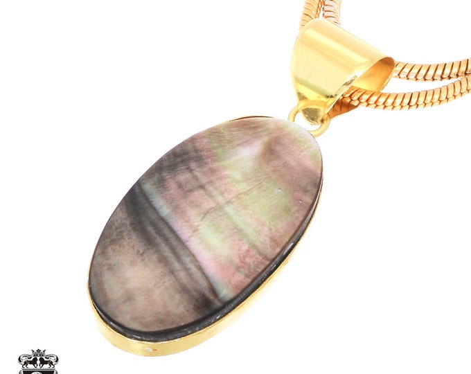 Mother of Pearl Pendant Necklaces & FREE 3MM Italian 925 Sterling Silver Chain GPH704