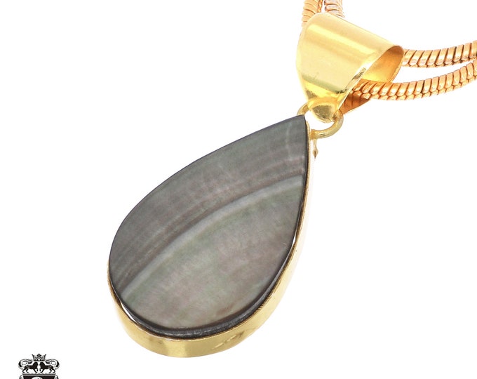 Mother of Pearl Pendant Necklaces & FREE 3MM Italian 925 Sterling Silver Chain GPH700