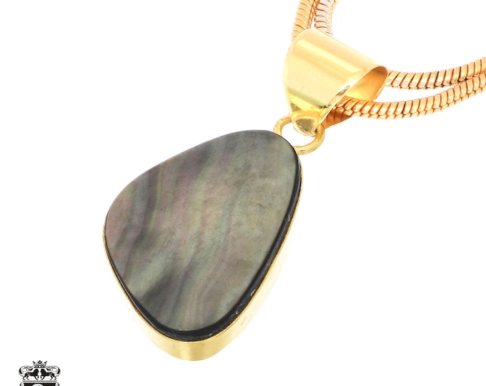 Mother of Pearl Pendant Necklaces & FREE 3MM Italian 925 Sterling Silver Chain GPH709