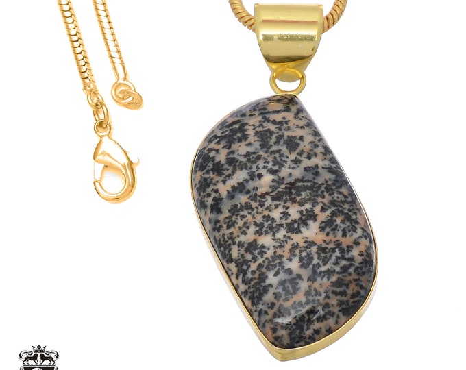 Turritella Agate Pendant Necklaces & FREE 3MM Italian 925 Sterling Silver Chain GPH755