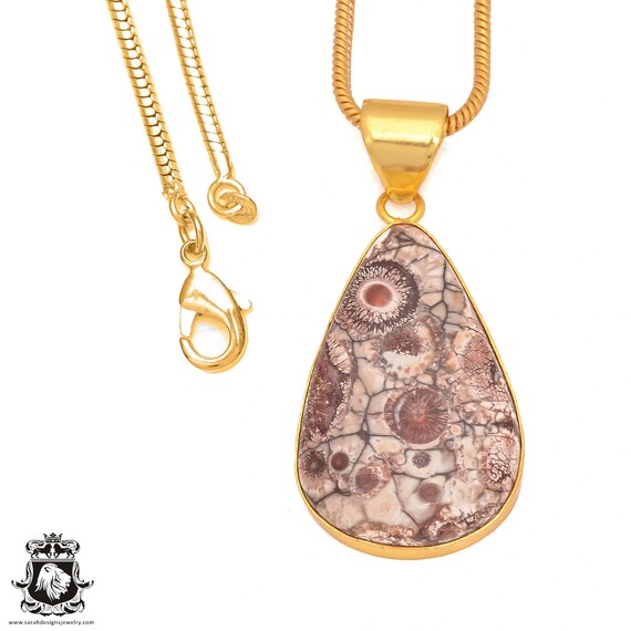 Buy Bird Eye Jasper Pendant Necklaces FREE 3MM Italian 925 Sterling Silver Chain GPH390 Online in India Etsy