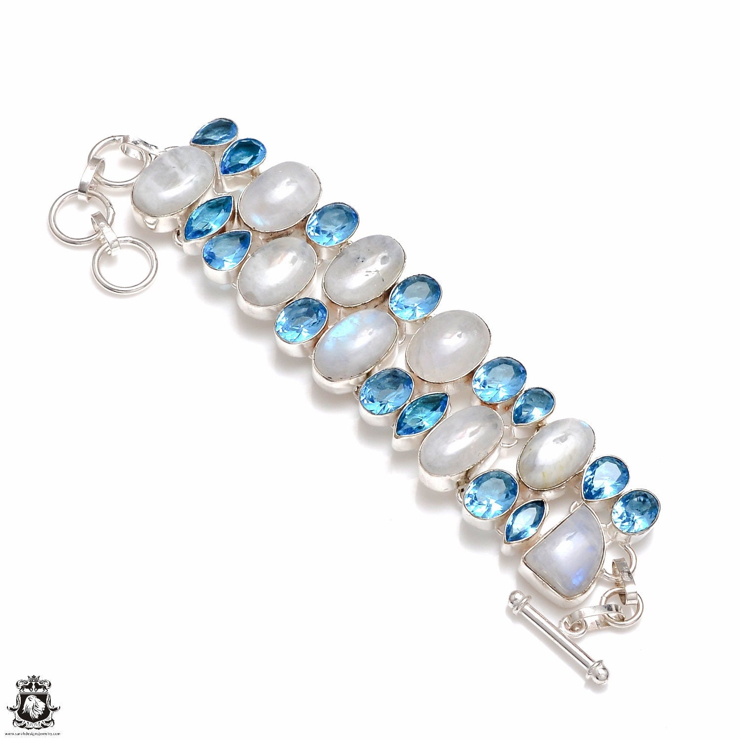 Moonstone × Smoky Quartz Bracelet／ムーンストーン×スモーキー