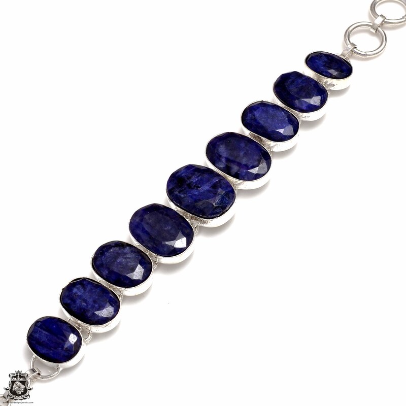 Sapphire Cowry Bead Surf Cord Bracelet main image 1