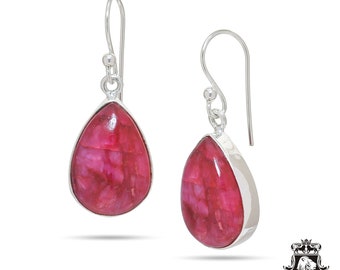 Ruby Dangle & Drop Earrings 925 Solid (Nickel Free) Sterling Silver Earrings WHOLESALE price / Made in Canada Minimalist Earrings ER2