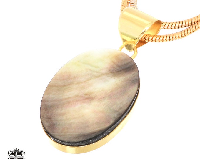 Mother of Pearl Pendant Necklaces & FREE 3MM Italian 925 Sterling Silver Chain GPH703
