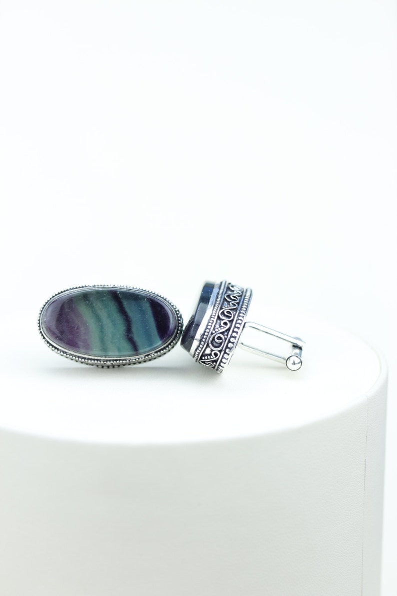 FLUORITE Cufflinks
