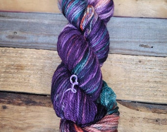 Witches Brew Aran Hand Dyed Yarn