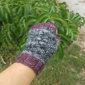Daytona Mitts Knitting Pattern Aiguilles Ramblin
