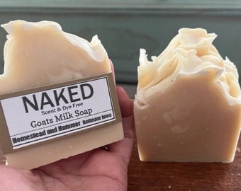 Naked Goats Milk Soap