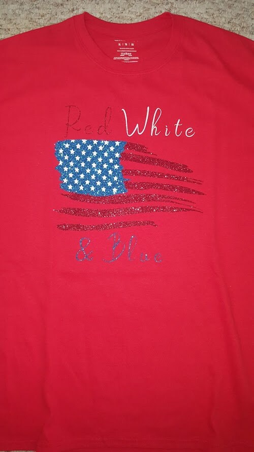 Patriotic T-Shirt - Personalizing available