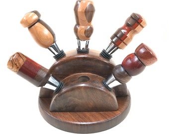 Wine, Wine Stopper Holder, Wood, Wine Stopper, Kitchen Decor, Christmas Gift