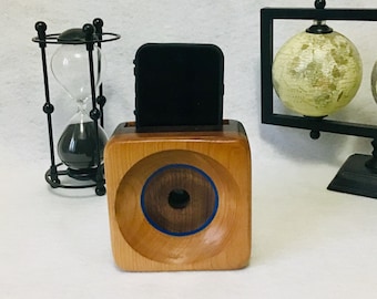Wooden Phone Speaker, Acoustic Speaker, Passive Phone Amplifier, Christmas Gift, I phone, andriod,
