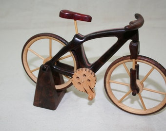 Mountain Bicycle Wood toys christmas gift wood bike