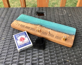 Custom Cribbage Board 2 or 3 player