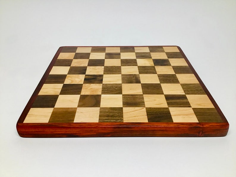 Handmade Wooden Chess Set, Wood Chess Board, Chess Board ONLY