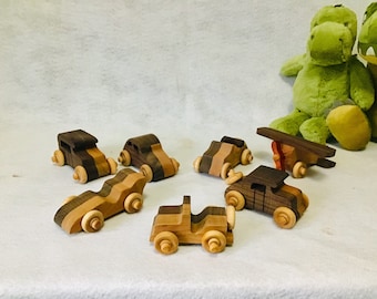 Wooden Toy Car, Wooden Toy Truck, Baby Toy, Christmas Gift