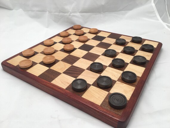 checkers board game