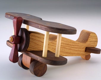 Toy Plane, Wooden Baby Toys, Waldorf Toys 1st Birthday, Montessori