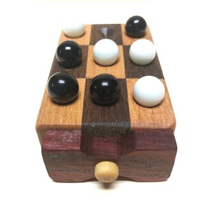 Tic Tac Toe, Stocking Stuffer, Waldorf Toys, Christmas Gift, Board Games image 3