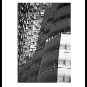 Modern Architecture: Vision Machine Luxury Apartment designed by Arch. Jean Nouvel (left) and IAC HQ by Arch. Frank Gehry