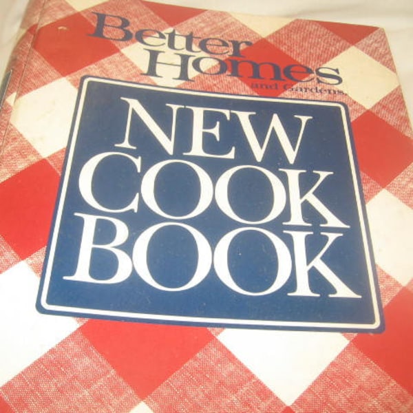 Vintage Better Homes And Gardens Cookbook First Edition Ninth Printing 1953/Vintage Cookbooks/Better Homes And Gardens Ring Bound Cookbook