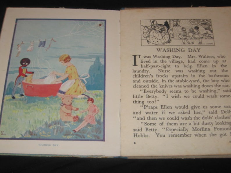 Vintage Dolly's Friends Story Book 1920's Children Book Hardback ...