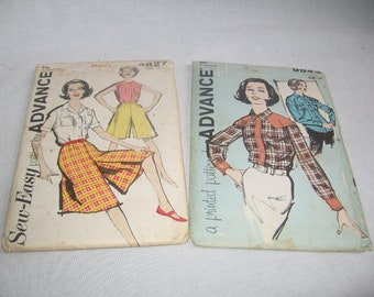Padrões de vestido fácil de costura sem cortes vintage avançados/padrão de costura dos anos 60/acessórios de costura vintage/padrões de costura avançados/padrão de costura avançado de 1960