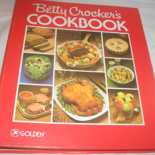 Vintage Betty Crocker 1969 Ring Binder Cookbook 1984 12th Printing /Vintage Cookbooks/Old Betty Crocker Cookbooks/Collectible Books