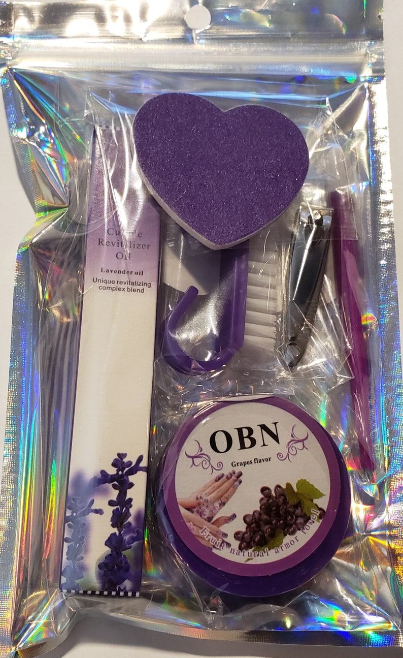 Heart Scents Nail Care Kit Manicure DIY Kit Etsy