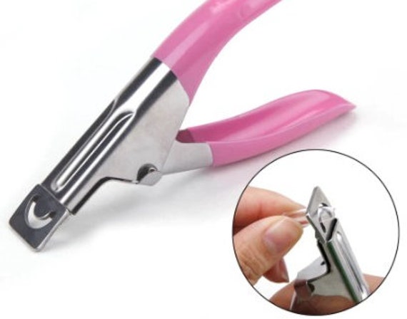 Nail Edge Cutters French Nail Clipper False Nail Cutting Stainless Steel  Trimmer Special U Type New Manicure Tool Accessories - AliExpress