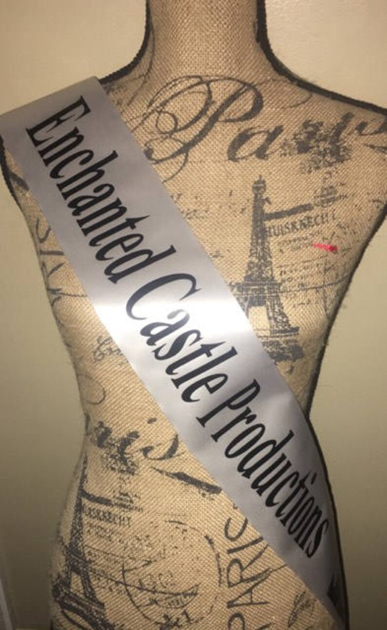 Personalized Halloween Sash/ Costume Sash MISS AMERICA Pageant Etsy