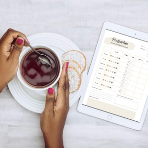 Postpartum Printable Journal & Self-Care Guide | Mindful Mama Starter Kit for New Moms