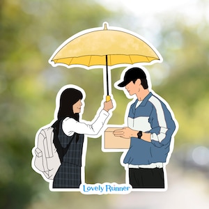 Lovely Runner K Drama Sticker, Vinyl Sticker, Kdrama stickers, kdrama merch,  선재 업고 튀어