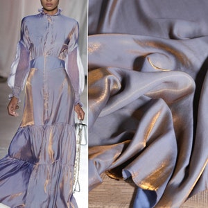 0.5 meter Width 57.08'' Smooth fabric,Streamer Flash satin fabric for DIY dress,for Chinese Hanfu,cheongsam,Ru skirt(246-12)