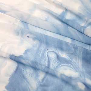 1 meter Width 59.05&#39;&#39; chiffon lace fabric,Marbling chiffon fabric,fabric for DIY Ruskirt,for Chinese Hanfu(233-10)
