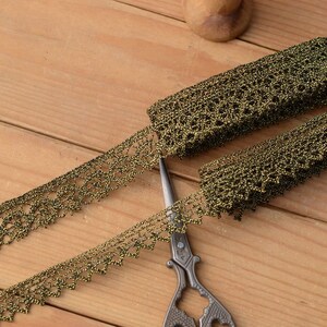 2 Yards Width 0.47 inches lace trim, flowers embroidered lace,floral lace trim for bridal veil,lace for DIY dress(52-97)
