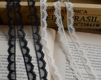 4 Yards wedding lace trim,flowers embroidered lace,Cotton floral lace trim,lace for DIY dress(69-27)