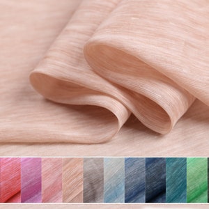 0.5 meter 13 momme silk linen fabric,multi-color colors solid fabric,solid crafts fabric dress material, for Harem pants,width 55.11&#39;&#39;