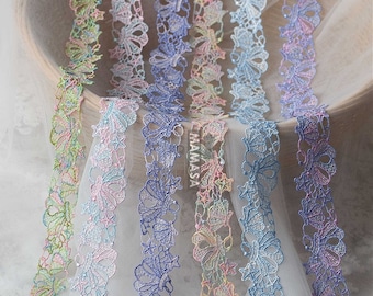 1 yard width 3CM lace trim,flowers embroidered lace, floral lace trim,lace for DIY dress(104-318)