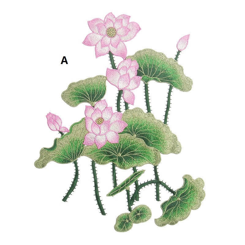 1 Piece Sewon Embroidered Appliques Embroidered Etsy