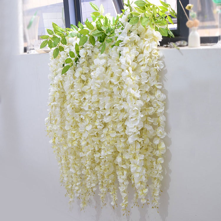 5 pcs Artificial Silk WisteriaHome Garden Hanging Flower Etsy