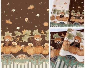 100cmx148cm lovely bear fabric,2 colors double edge Lolita fabric,for DIY Ruskirt,for kawaii Dress,for dolling making(241-36)