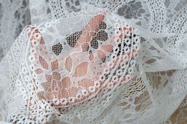 3 Meters Width 59.05'' Soft Lace Fabricflowers - Etsy