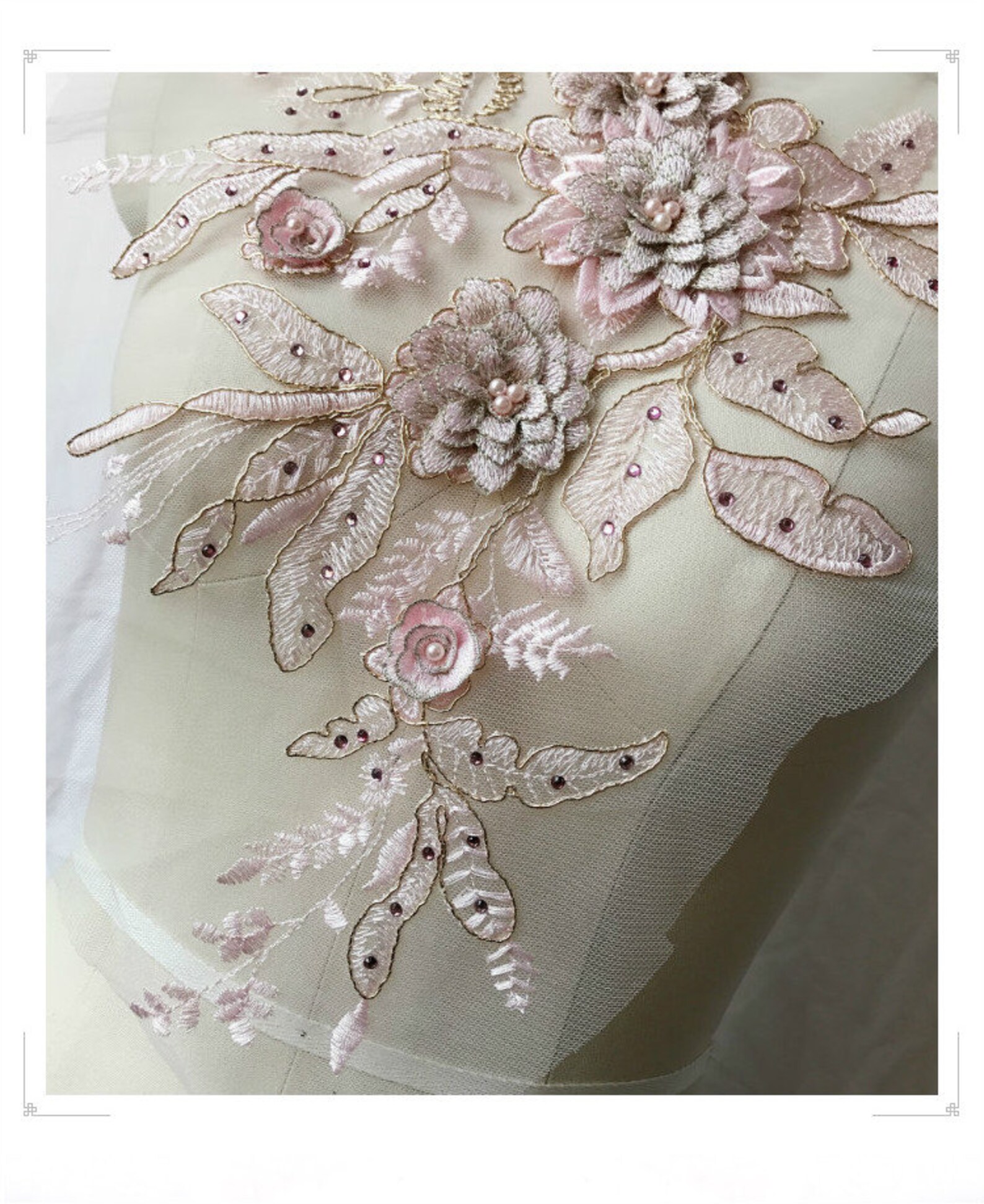 Sewon Embroidered AppliquesEmbroidered flowermulticolor Etsy