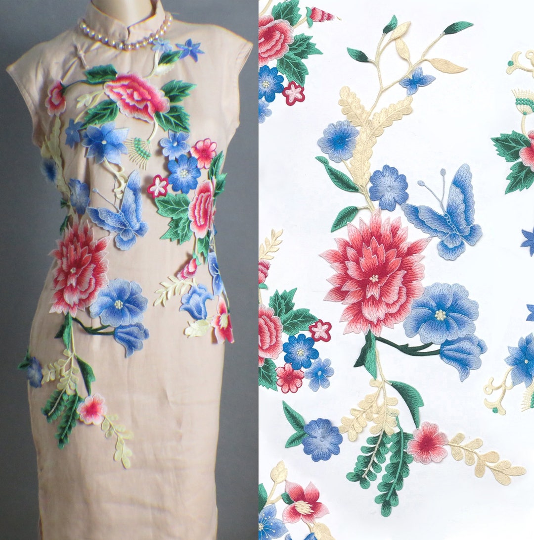 Sewon Embroidered Appliques,embroidered Flowers,sewon Patches for