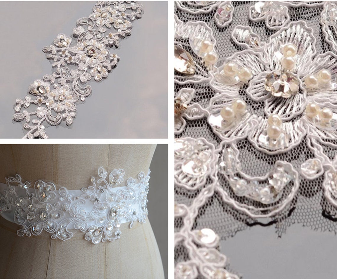 Ivory Pearl Lace Charlotte Cf main image 1