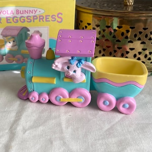 Vintage Hallmark Easter bunny train Eggspress 1990s