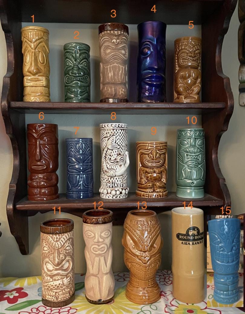 Paul Marshall Tiki - Etsy