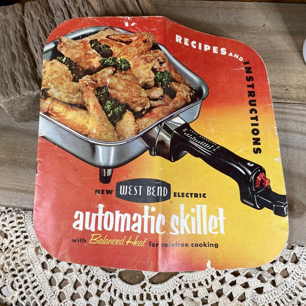 Electric Skillet Etsy